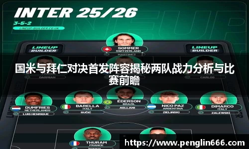 国米与拜仁对决首发阵容揭秘两队战力分析与比赛前瞻